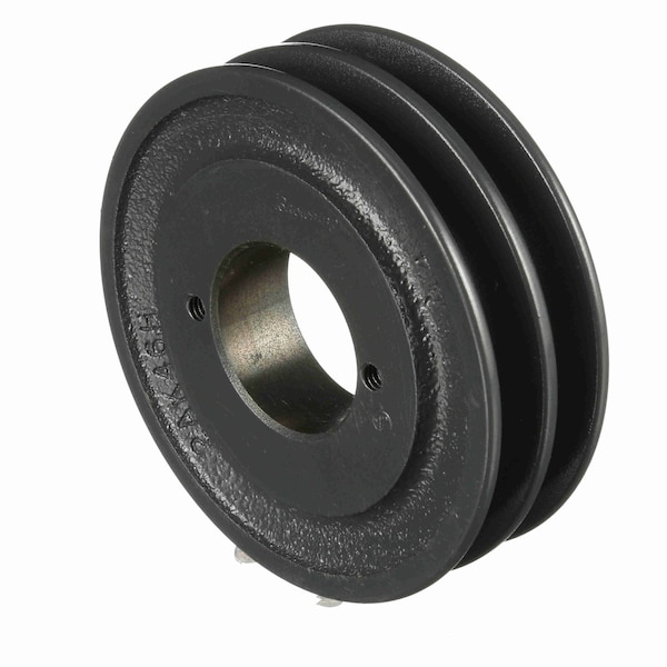 2 Groove Cast Iron Fhp - Bushed Sheave, 2AK46H